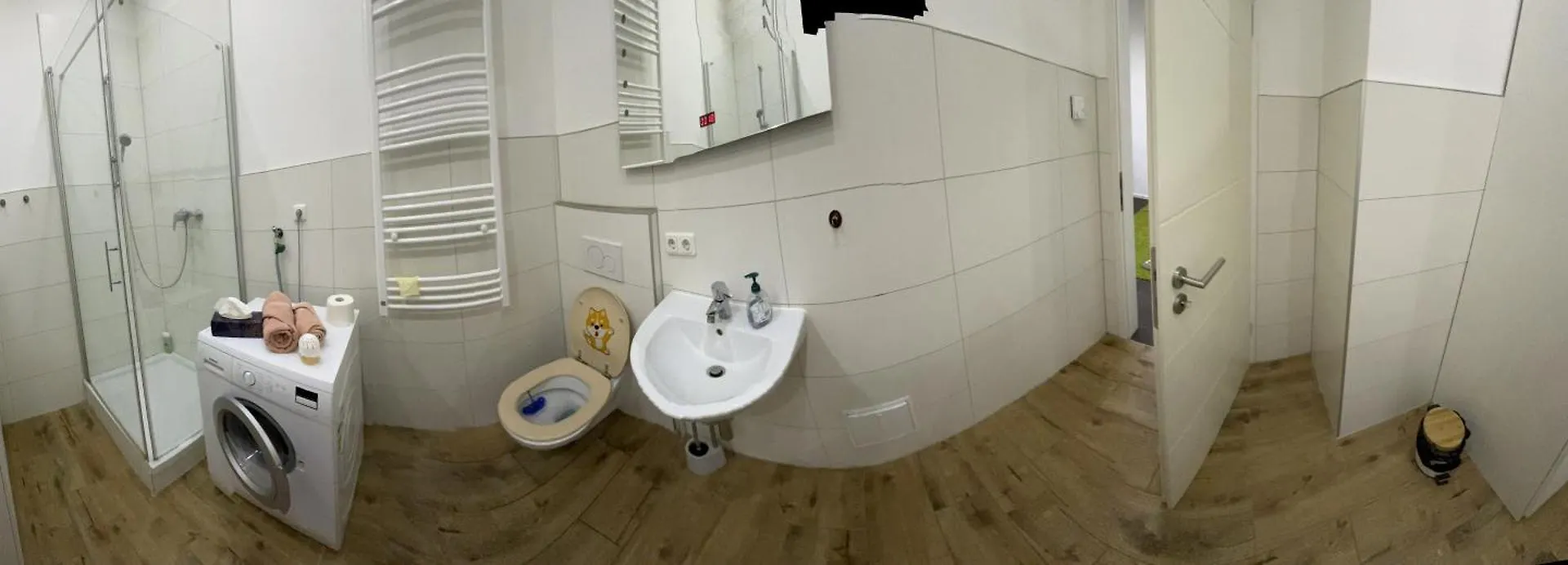 公寓 Luxurioese Wohnung Mit Eigenem Garten 奥格斯堡 德国
